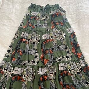 Anthro artist series drawstring skirt